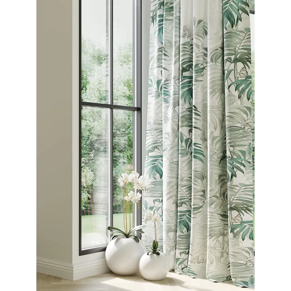 Фото Штора на ленте At Home Лоприт 150x280 см репс цвет белый AA917137 Фото Штора на ленте At Home Лоприт 150x280 см репс цвет белый AA917137