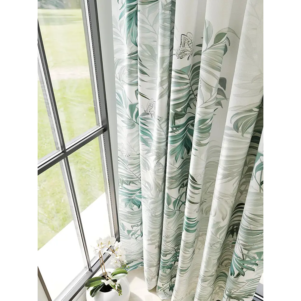 Фото 2 Штора на ленте At Home Лоприт 150x280 см репс цвет белый AA917137 Фото 2 Штора на ленте At Home Лоприт 150x280 см репс цвет белый AA917137