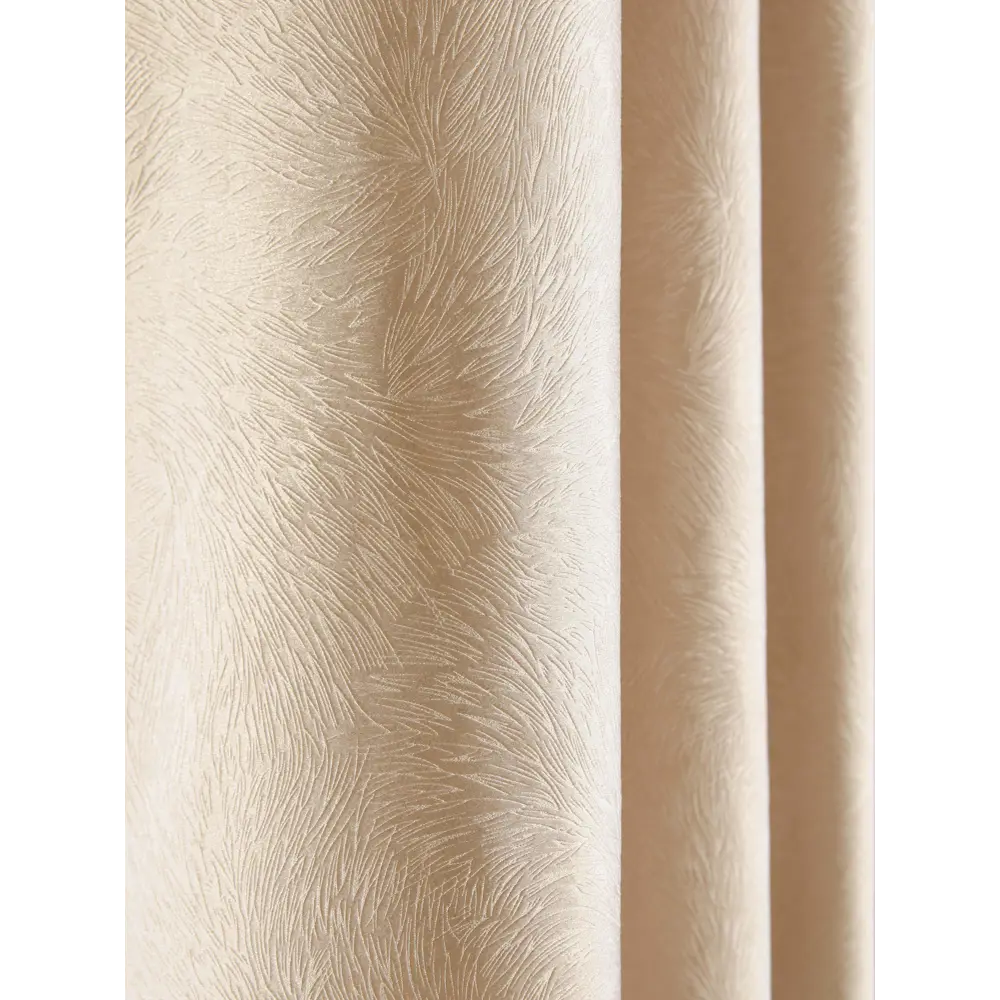 Фото 3 Комплект штор на ленте At Home Алфбах 200x270 см бархат цвет бежевый AA206087 Фото 3 Комплект штор на ленте At Home Алфбах 200x270 см бархат цвет бежевый AA206087