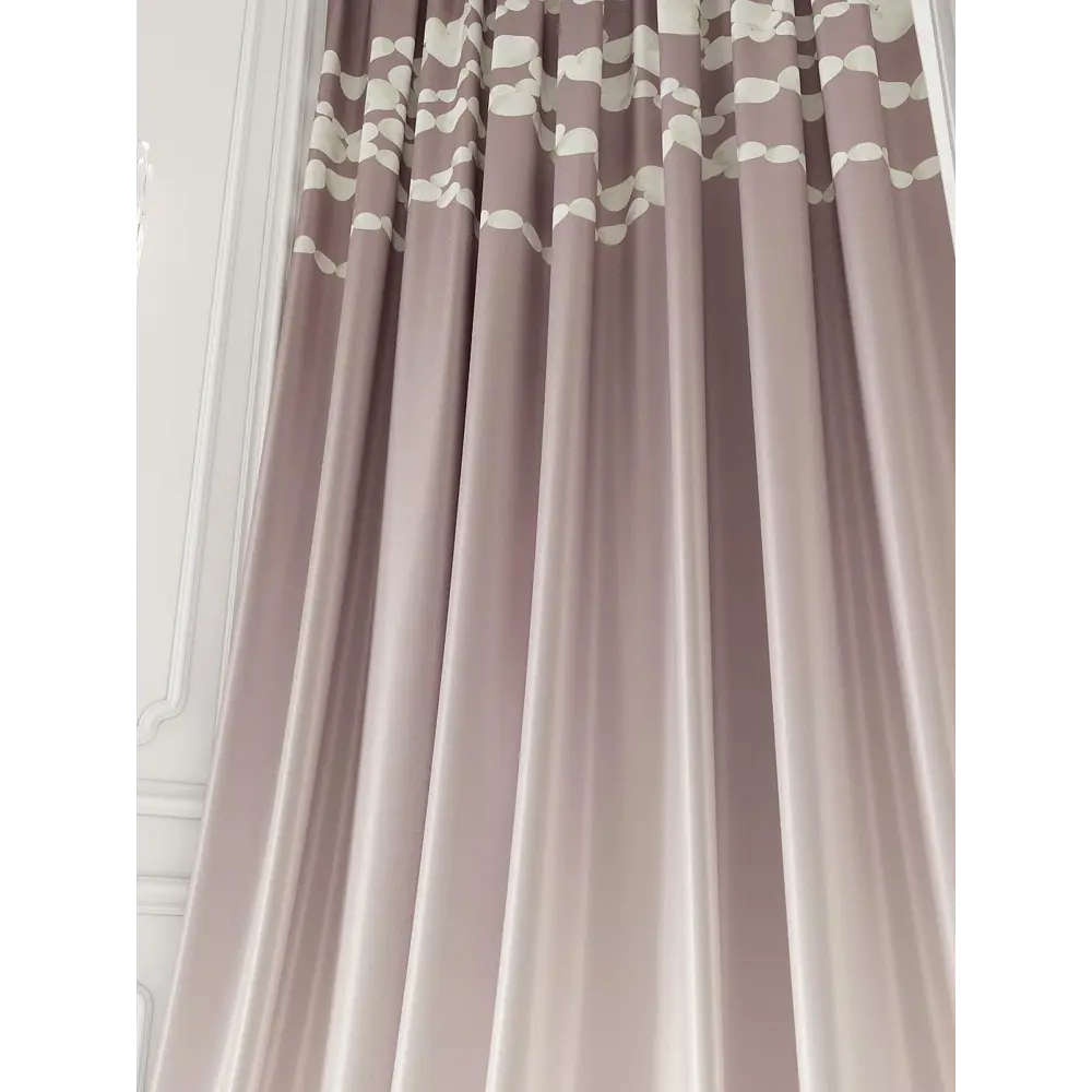 Фото 3 Штора на ленте At Home Санвизо 150x280 см габардин цвет бежевый/коричневый AA752214 Фото 3 Штора на ленте At Home Санвизо 150x280 см габардин цвет бежевый/коричневый AA752214