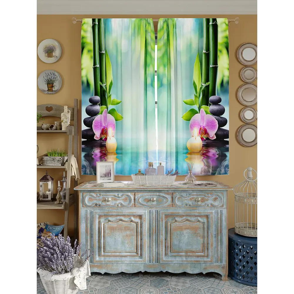 Фото Комплект штор на ленте At Home Эниос 150x180 см габардин цвет белый/синий/голубой/черный/зеленый AA925132 Фото Комплект штор на ленте At Home Эниос 150x180 см габардин цвет белый/синий/голубой/черный/зеленый AA925132