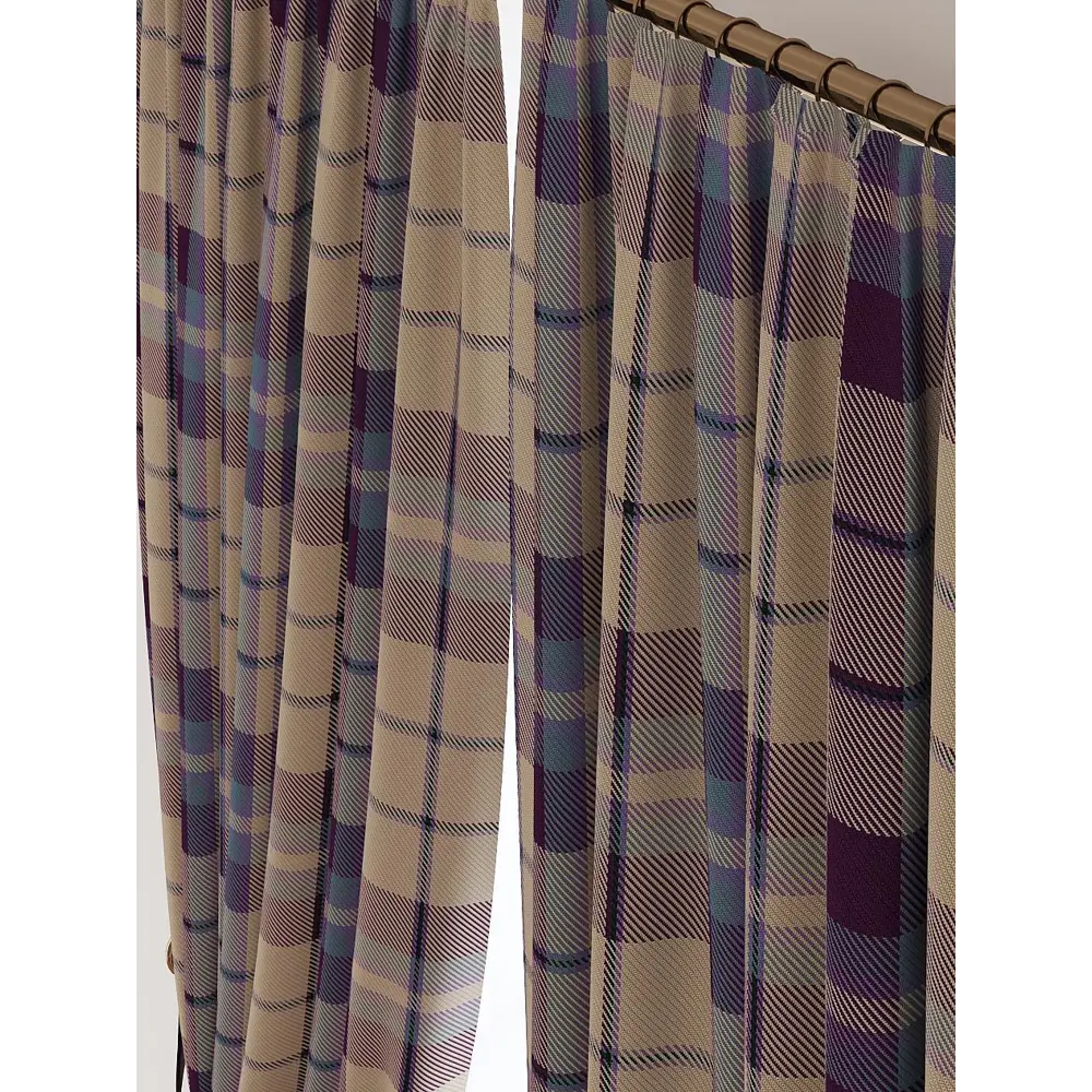 Фото 3 Комплект штор на ленте At Home Леварт 150x180 см габардин цвет синий/голубой/фиолетовый AA925051 Фото 3 Комплект штор на ленте At Home Леварт 150x180 см габардин цвет синий/голубой/фиолетовый AA925051