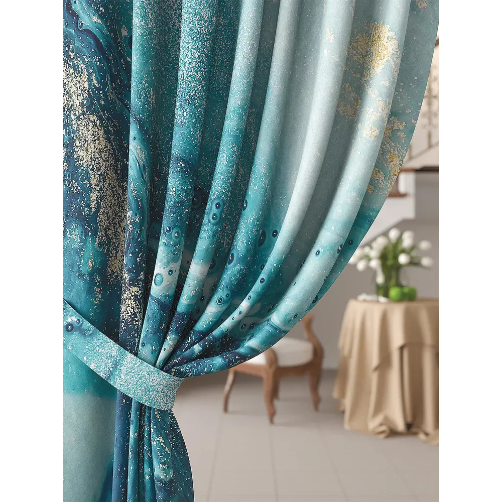 Фото 4 Комплект штор на ленте At Home Оленгрис 150x260 см габардин цвет белый AA919137 Фото 4 Комплект штор на ленте At Home Оленгрис 150x260 см габардин цвет белый AA919137
