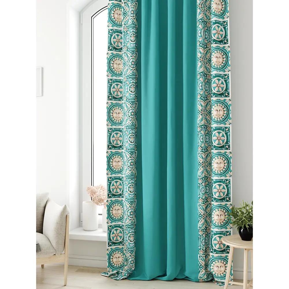 Фото 3 Штора на ленте At Home Лагвинс 150x250 см габардин цвет бежевый AA581178 Фото 3 Штора на ленте At Home Лагвинс 150x250 см габардин цвет бежевый AA581178
