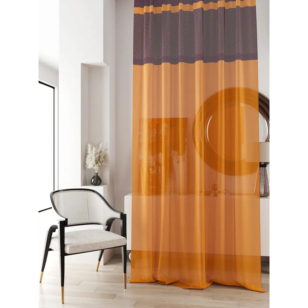 Фото 3 Тюль на ленте At Home Ливартис 150x250 см вуаль цвет фиолетовый AA588107 Фото 3 Тюль на ленте At Home Ливартис 150x250 см вуаль цвет фиолетовый AA588107