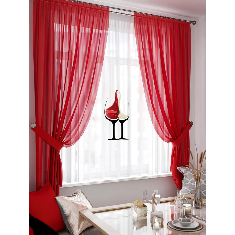 Фото 3 Тюль на ленте At Home Тонвикс 145x180 см вуаль цвет белый AA550326 Фото 3 Тюль на ленте At Home Тонвикс 145x180 см вуаль цвет белый AA550326