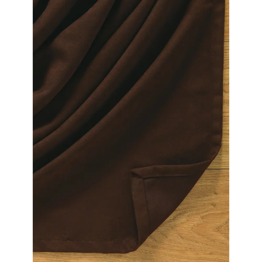 Фото 3 Комплект штор на ленте At Home Ламбрус 500x290 см вуаль цвет коричневый AA206601 Фото 3 Комплект штор на ленте At Home Ламбрус 500x290 см вуаль цвет коричневый AA206601