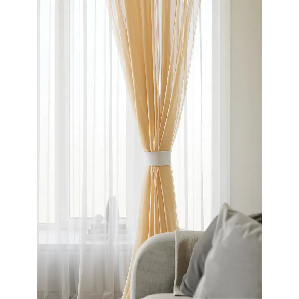 Фото 5 Тюль на ленте At Home Аруфина 500x240 см вуаль цвет белый AA218000-240 Фото 5 Тюль на ленте At Home Аруфина 500x240 см вуаль цвет белый AA218000-240