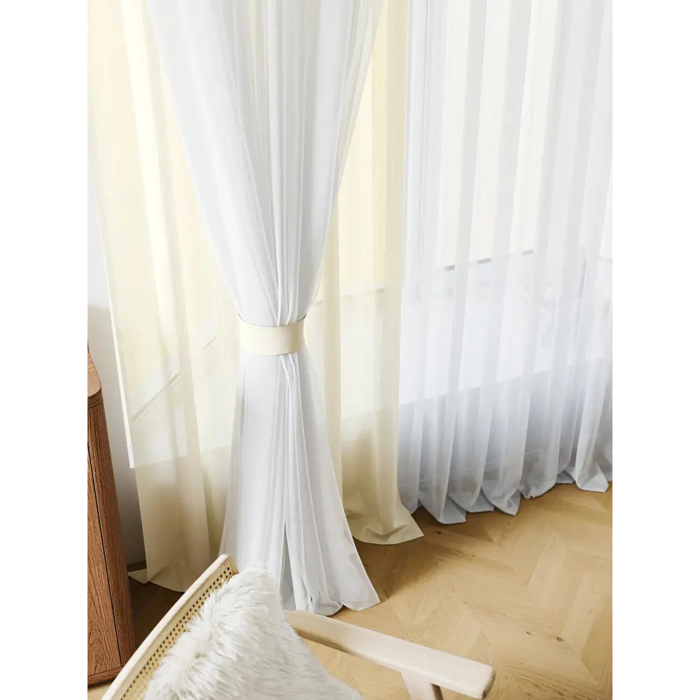 Фото 3 Тюль на ленте At Home Аруфина-14 500x270 см вуаль цвет белый AA218014-270 Фото 3 Тюль на ленте At Home Аруфина-14 500x270 см вуаль цвет белый AA218014-270