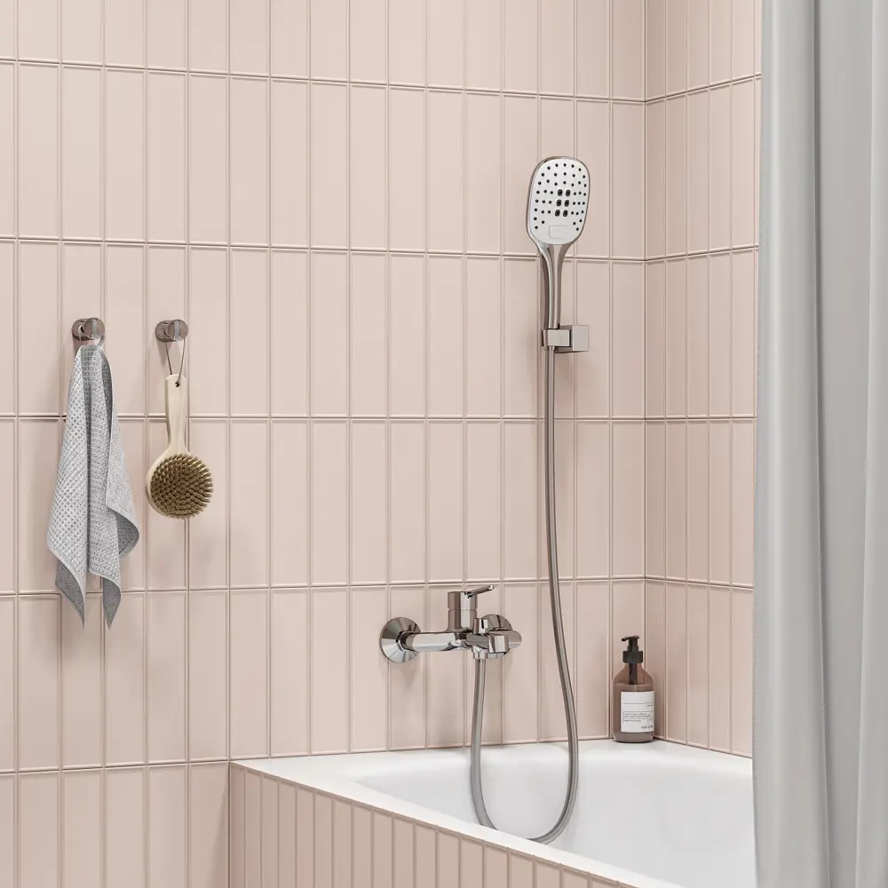 Фото 3 Держатель душевой лейки Iddis Agua AGUCP00i53 хром Фото 3 Держатель душевой лейки Iddis Agua AGUCP00i53 хром