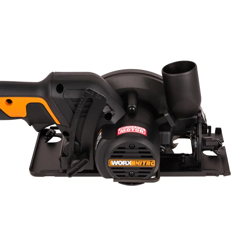 Фото 10 Пила циркулярная аккумуляторная Worx WT520WX, 20 В Li-ion 2 Ач, 120 мм