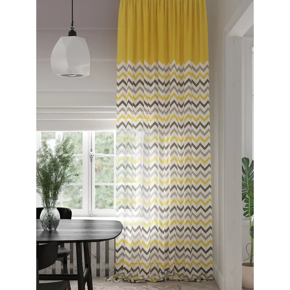 Фото 4 Тюль на ленте At Home Ренеквиртен 150x280 см вуаль цвет серый AA974324 Фото 4 Тюль на ленте At Home Ренеквиртен 150x280 см вуаль цвет серый AA974324