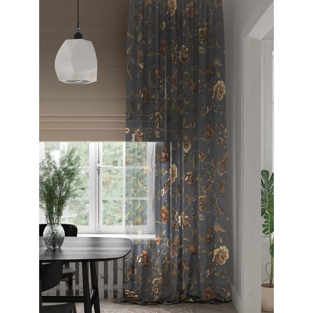 Фото 4 Тюль на ленте At Home Фонмирсен 150x280 см вуаль цвет серый AA974442 Фото 4 Тюль на ленте At Home Фонмирсен 150x280 см вуаль цвет серый AA974442