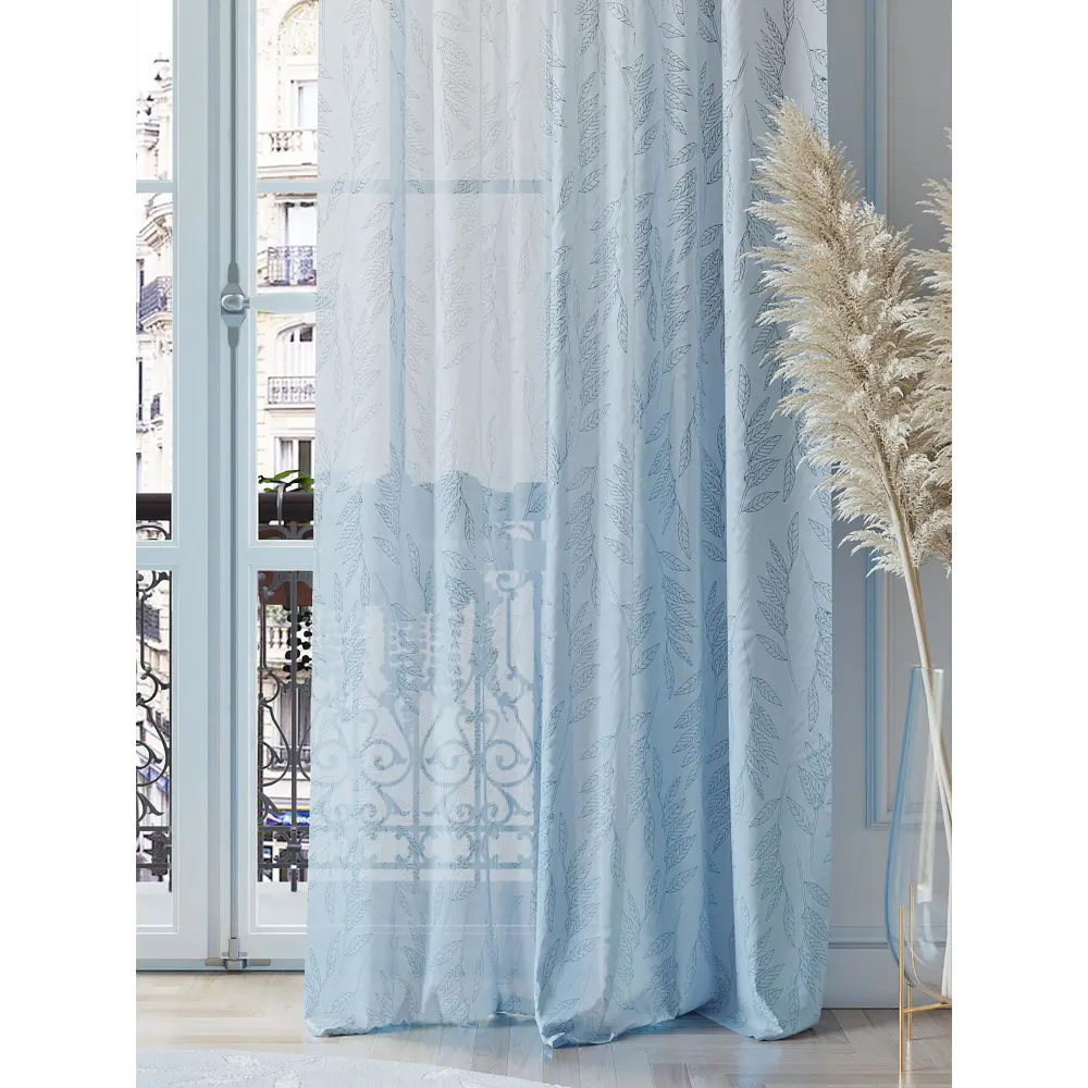 Фото 3 Тюль на ленте At Home Рикомир 150x260 см вуаль цвет серебристый/белый/серый AA542159 Фото 3 Тюль на ленте At Home Рикомир 150x260 см вуаль цвет серебристый/белый/серый AA542159