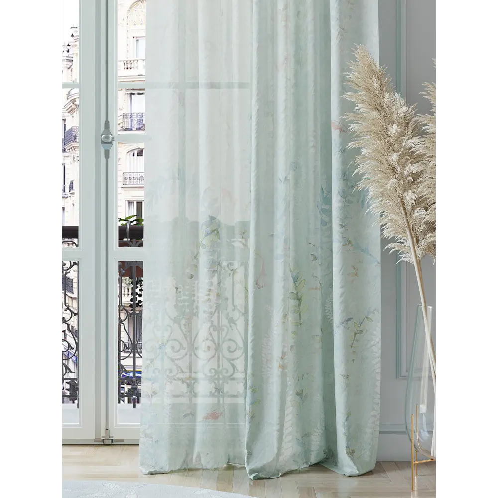 Фото 3 Тюль на ленте At Home Мифитанс 150x260 см вуаль цвет белый AA542201 Фото 3 Тюль на ленте At Home Мифитанс 150x260 см вуаль цвет белый AA542201