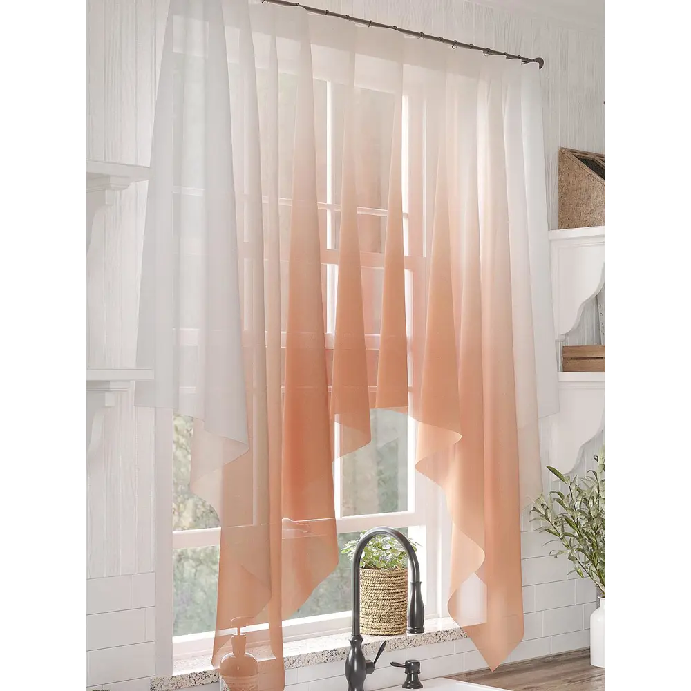 Фото 4 Тюль на ленте At Home Аменгис 200x145 см вуаль цвет белый AA534146 Фото 4 Тюль на ленте At Home Аменгис 200x145 см вуаль цвет белый AA534146