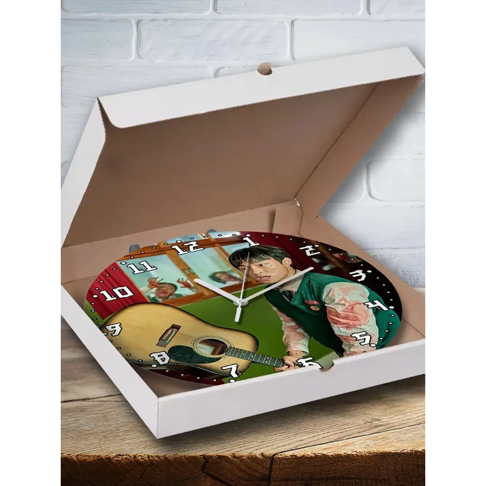 Фото 3 Настенные часы круглые 27 см Бруталити дорамы Jigeum uri hakgyoneun - 3986 цвет черный Фото 3 Настенные часы круглые 27 см Бруталити дорамы Jigeum uri hakgyoneun - 3986 цвет черный