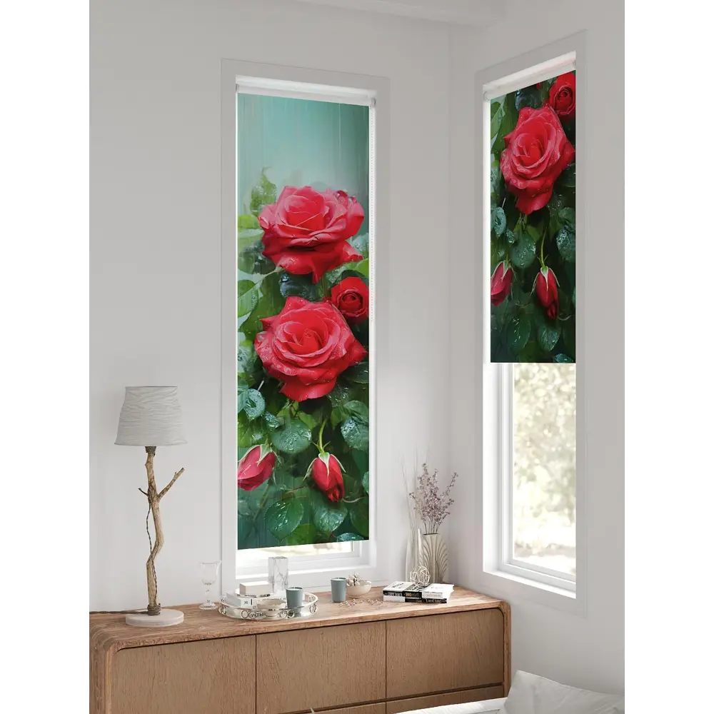Фото 2 Рулонная штора At Home Артионт 52x170 см цвет красный/зеленый/бирюзовый AT775322 Фото 2 Рулонная штора At Home Артионт 52x170 см цвет красный/зеленый/бирюзовый AT775322
