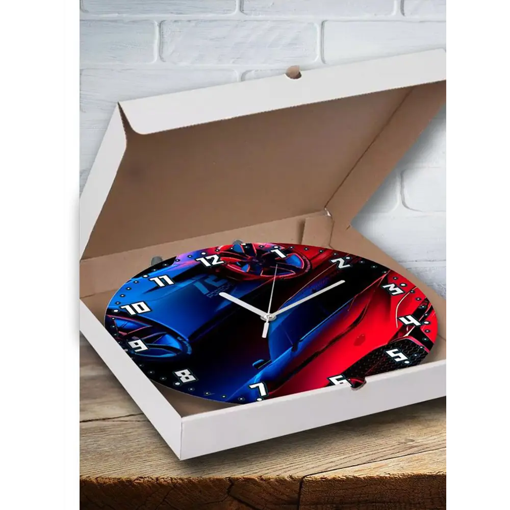 Фото 3 Настенные часы круглые 27 см Бруталити игры Gran Turismo 7 - 6473 цвет черный Фото 3 Настенные часы круглые 27 см Бруталити игры Gran Turismo 7 - 6473 цвет черный