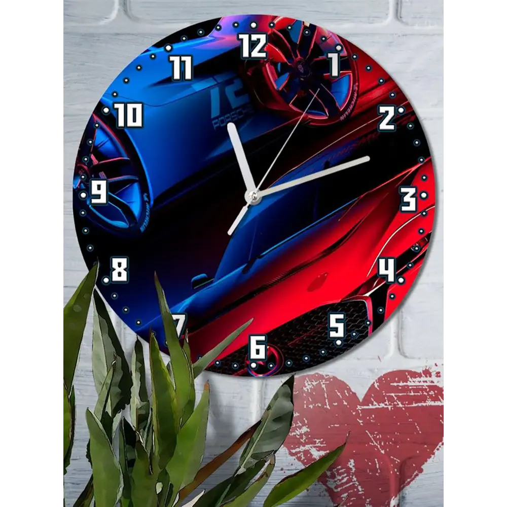 Фото 6 Настенные часы круглые 27 см Бруталити игры Gran Turismo 7 - 6473 цвет черный Фото 6 Настенные часы круглые 27 см Бруталити игры Gran Turismo 7 - 6473 цвет черный
