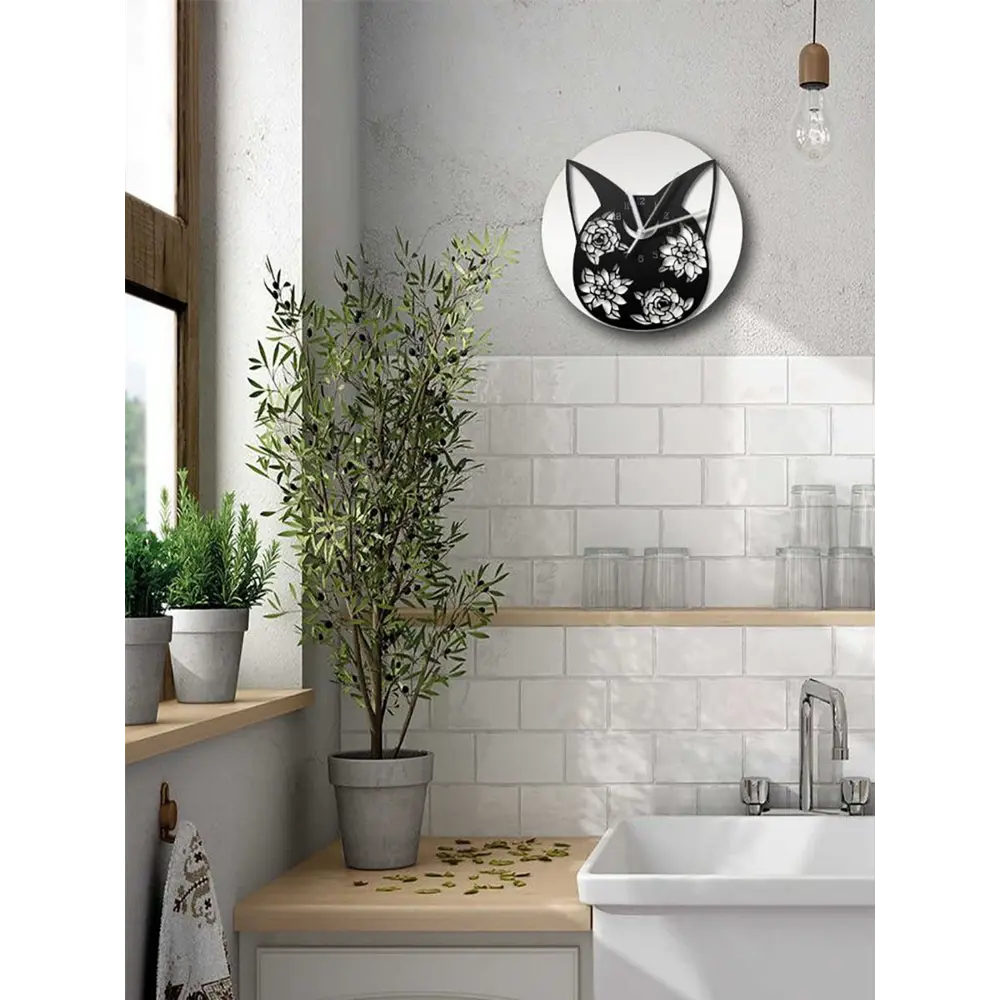 Фото 6 Настенные часы круглые 31 см Бруталити котик Sailor Moon Crystal -2074 цвет черный Фото 6 Настенные часы круглые 31 см Бруталити котик Sailor Moon Crystal -2074 цвет черный