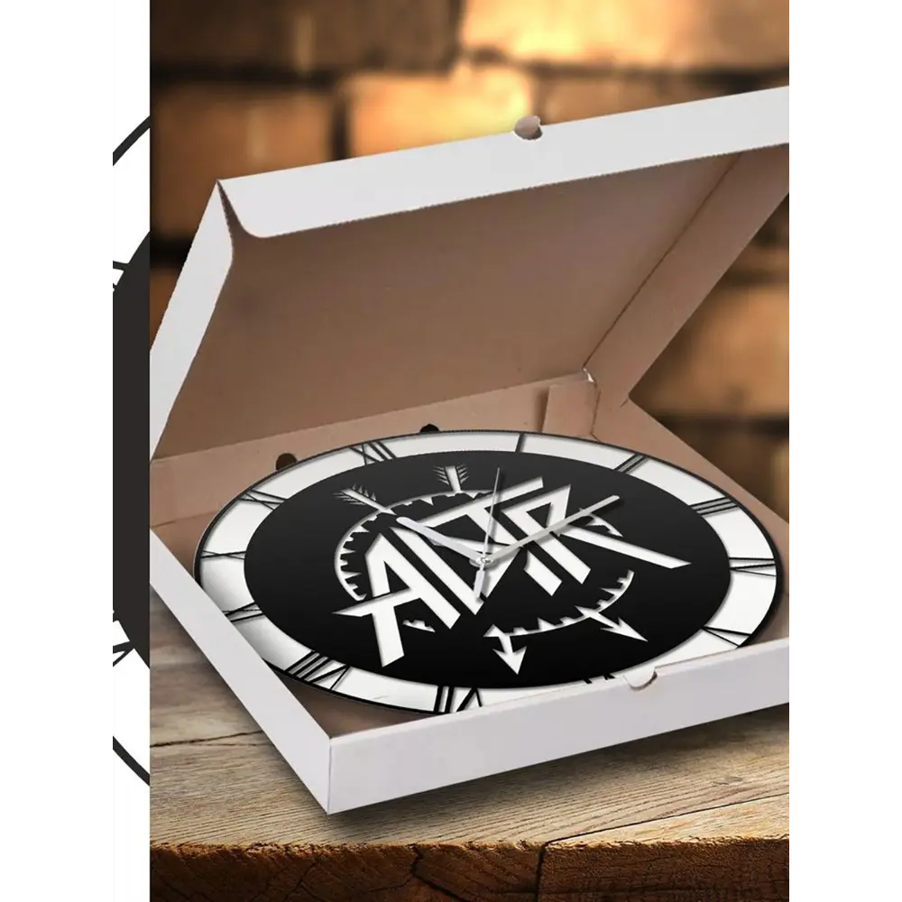 Фото 4 Настенные часы круглые 31 см Бруталити музыка a day to remember - 2056 цвет черный Фото 4 Настенные часы круглые 31 см Бруталити музыка a day to remember - 2056 цвет черный