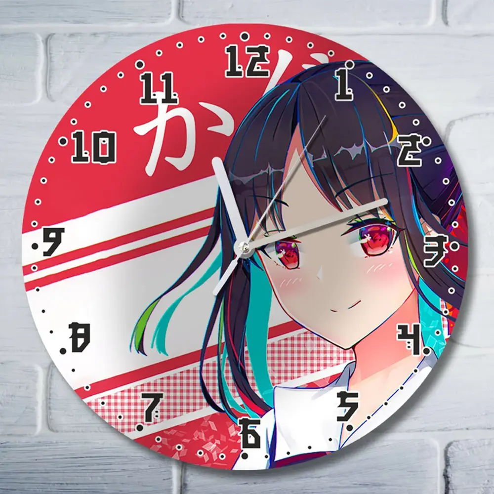 Фото Настенные часы круглые 27 см Бруталити аниме Kaguya-sama Love is War - 3690 цвет черный Фото Настенные часы круглые 27 см Бруталити аниме Kaguya-sama Love is War - 3690 цвет черный