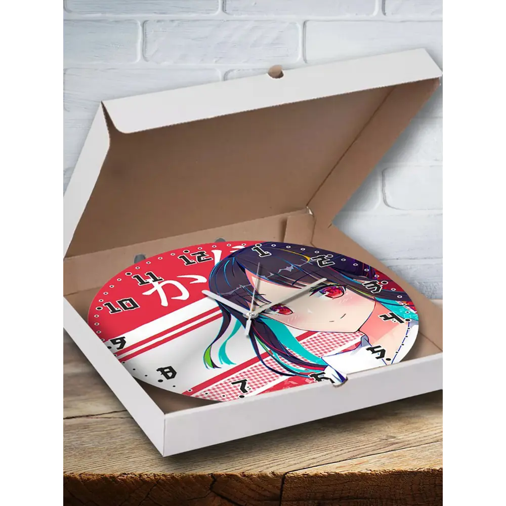 Фото 3 Настенные часы круглые 27 см Бруталити аниме Kaguya-sama Love is War - 3690 цвет черный Фото 3 Настенные часы круглые 27 см Бруталити аниме Kaguya-sama Love is War - 3690 цвет черный