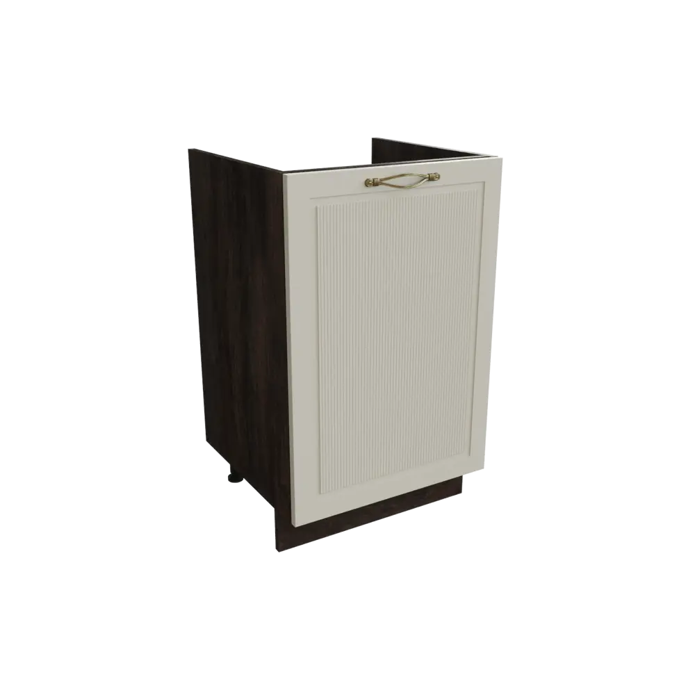 Фото Напольный шкаф с 1-ой дверцей Сурская Мебель Моцарт 50x81.60x47.40 см МДФ цвет кальяри/кварц грей Фото Напольный шкаф с 1-ой дверцей Сурская Мебель Моцарт 50x81.60x47.40 см МДФ цвет кальяри/кварц грей