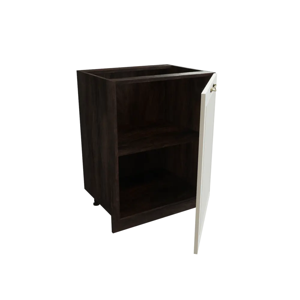 Фото 2 Напольный шкаф с 1-ой дверцей Сурская Мебель Моцарт 60x81.60x47.80 см МДФ цвет кальяри/кварц грей Фото 2 Напольный шкаф с 1-ой дверцей Сурская Мебель Моцарт 60x81.60x47.80 см МДФ цвет кальяри/кварц грей