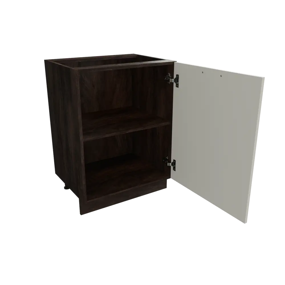 Фото 3 Напольный шкаф с 1-ой дверцей Сурская Мебель Моцарт 60x81.60x47.80 см МДФ цвет кальяри/кварц грей Фото 3 Напольный шкаф с 1-ой дверцей Сурская Мебель Моцарт 60x81.60x47.80 см МДФ цвет кальяри/кварц грей