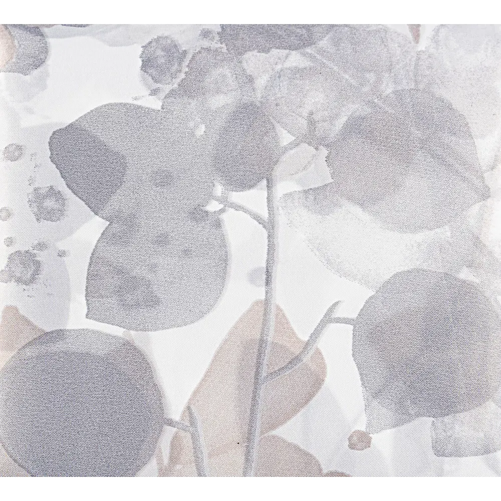 Фото 2 Шторка для ванной комнаты GINI АС-16-01 180x180см цвет серый/серебристый Фото 2 Шторка для ванной комнаты GINI АС-16-01 180x180см цвет серый/серебристый