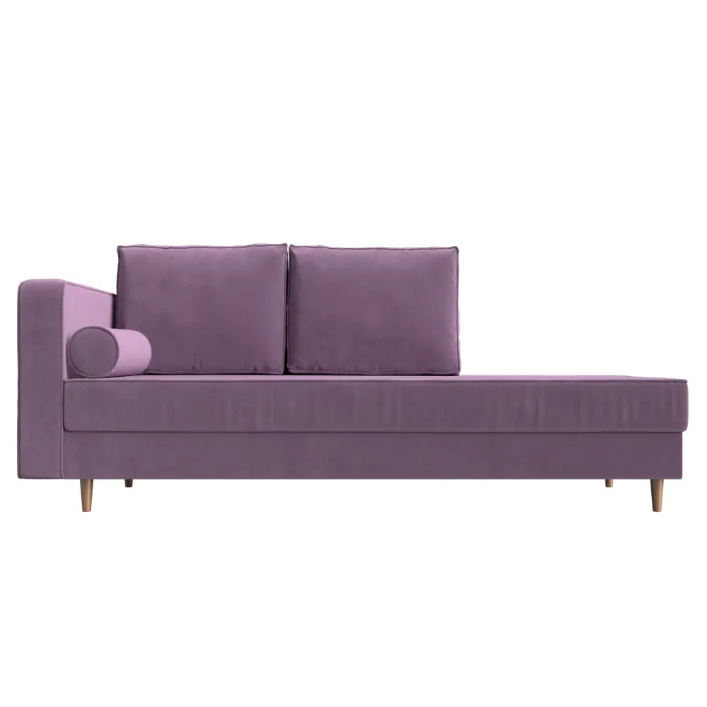 Фото 2 Кушетка Прайм левая Лига диванов 110146L 212x77x81 см микровельвет цвет сиреневый Фото 2 Кушетка Прайм левая Лига диванов 110146L 212x77x81 см микровельвет цвет сиреневый
