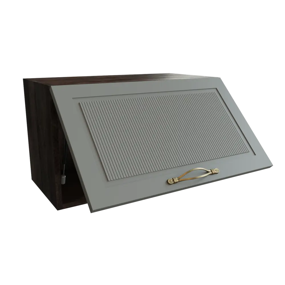 Фото 2 Навесной шкаф горизонтальный с 1-ой дверцей Сурская Мебель Моцарт 60x35.80x31.80 см МДФ цвет кальяри/монблан Фото 2 Навесной шкаф горизонтальный с 1-ой дверцей Сурская Мебель Моцарт 60x35.80x31.80 см МДФ цвет кальяри/монблан