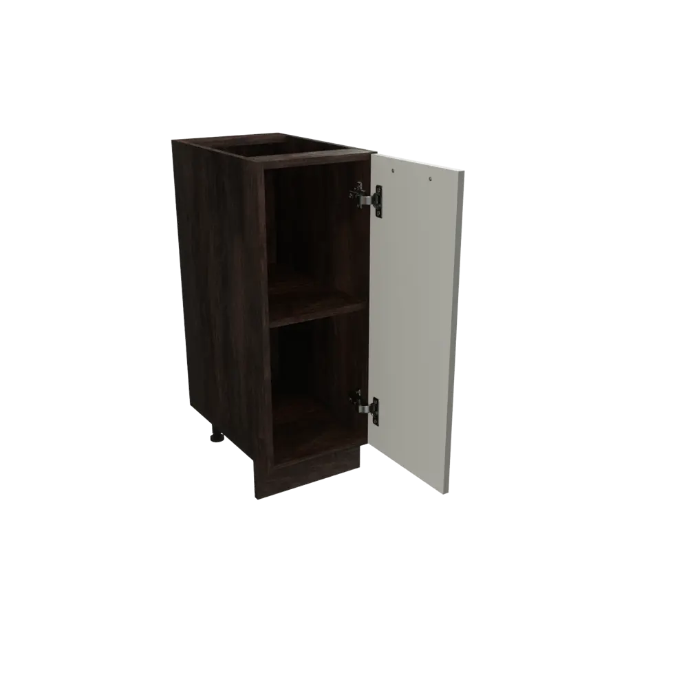 Фото 3 Напольный шкаф с 1-ой дверцей Сурская Мебель Моцарт 30x81.60x47.80 см МДФ цвет кальяри/монблан Фото 3 Напольный шкаф с 1-ой дверцей Сурская Мебель Моцарт 30x81.60x47.80 см МДФ цвет кальяри/монблан