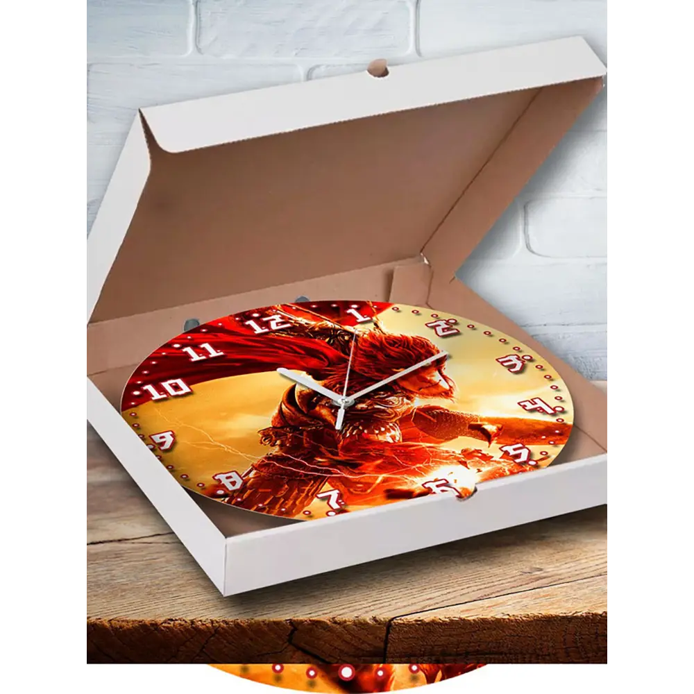 Фото 3 Настенные часы круглые 27 см Бруталити игры Monkey King Hero is Back 5181 цвет черный Фото 3 Настенные часы круглые 27 см Бруталити игры Monkey King Hero is Back 5181 цвет черный