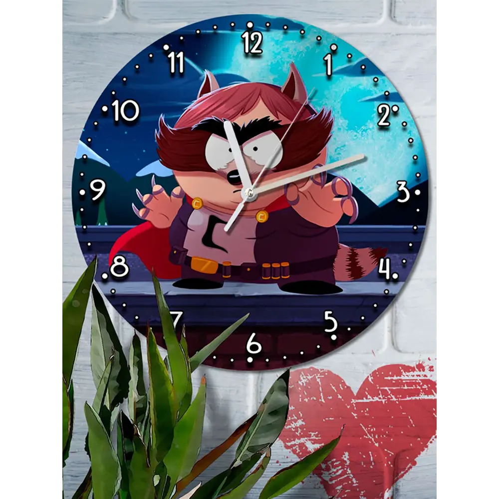 Фото 6 Настенные часы круглые 27 см Бруталити игры South Park The Fractured But Whole 4746 цвет черный Фото 6 Настенные часы круглые 27 см Бруталити игры South Park The Fractured But Whole 4746 цвет черный