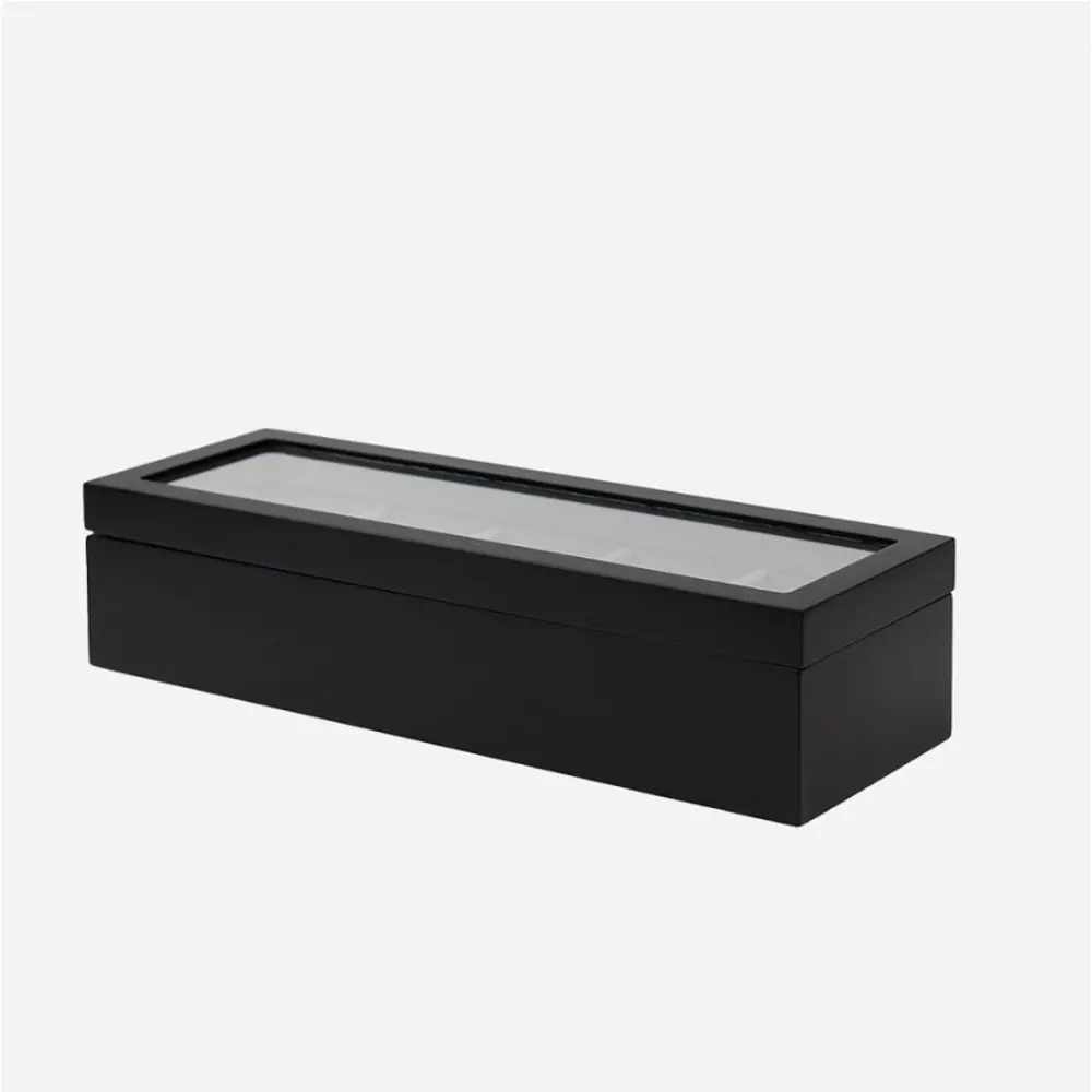 Фото 3 Декоративная шкатулка Clox W112-B 11x8 см цвет черный Фото 3 Декоративная шкатулка Clox W112-B 11x8 см цвет черный
