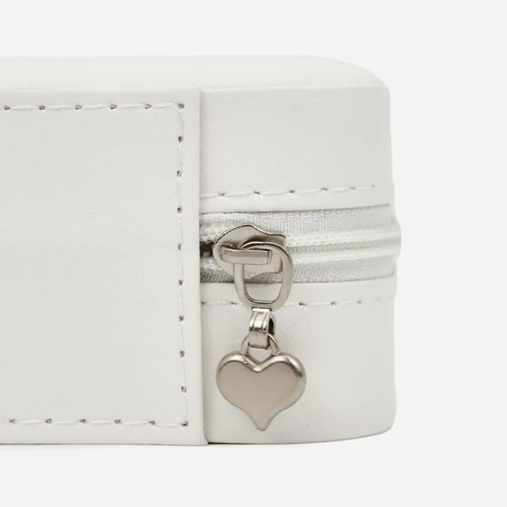 Фото 6 Декоративная шкатулка Clox JH9302-WH 10x5 см цвет белый Фото 6 Декоративная шкатулка Clox JH9302-WH 10x5 см цвет белый