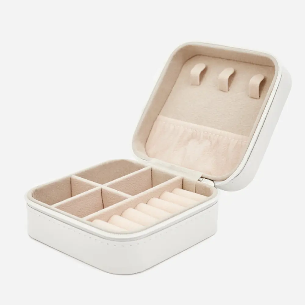 Фото Декоративная шкатулка Clox JH9302-WH 10x5 см цвет белый Фото Декоративная шкатулка Clox JH9302-WH 10x5 см цвет белый