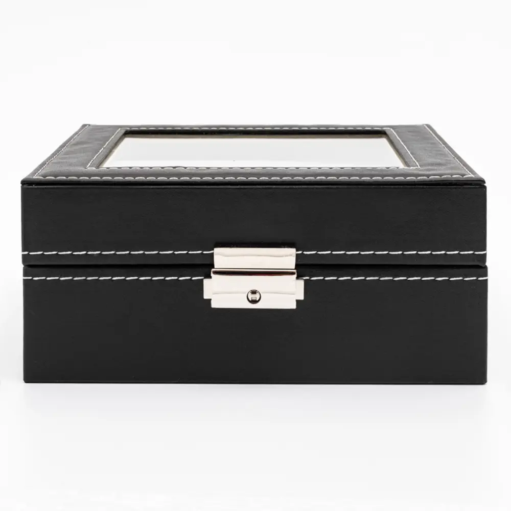 Фото 5 Декоративная шкатулка Clox YC-06-2BL 17x8 см цвет черный Фото 5 Декоративная шкатулка Clox YC-06-2BL 17x8 см цвет черный