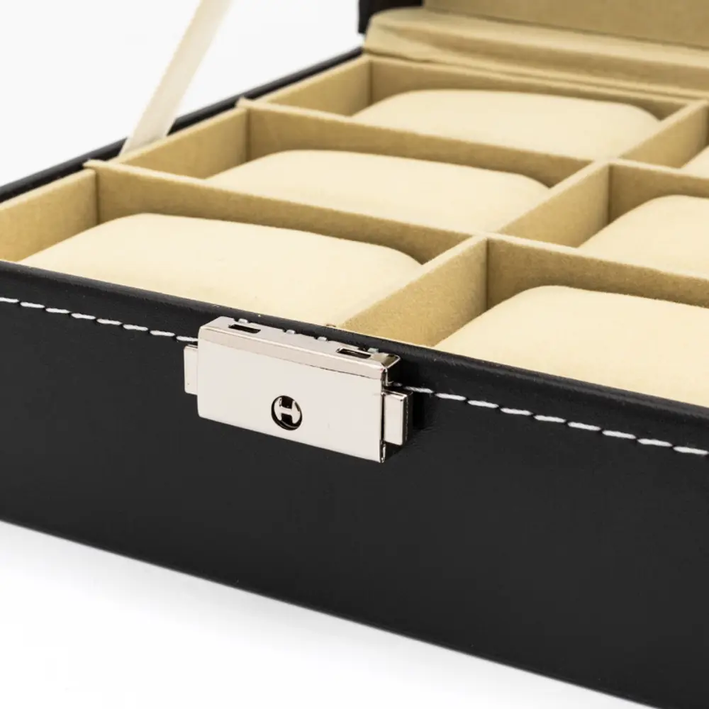 Фото 7 Декоративная шкатулка Clox YC-06-2BL 17x8 см цвет черный Фото 7 Декоративная шкатулка Clox YC-06-2BL 17x8 см цвет черный