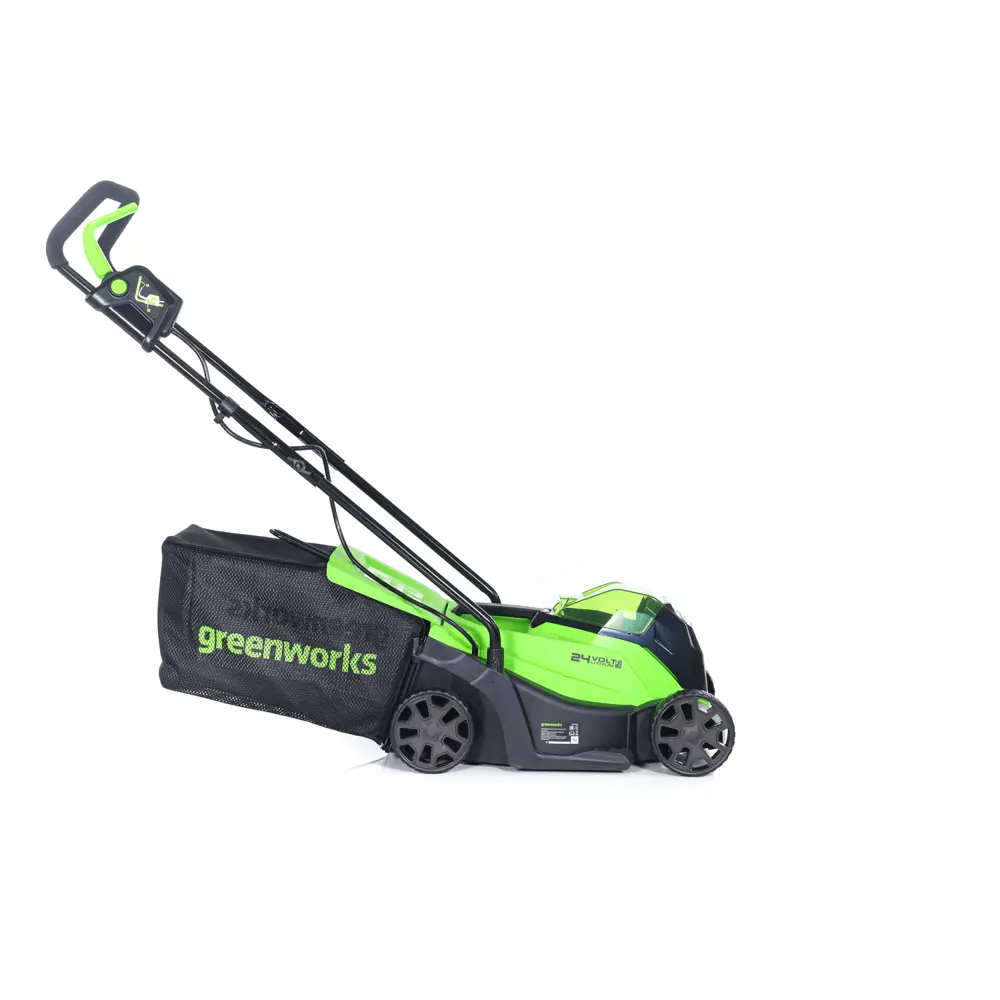 Фото 13 Газонокосилка аккумуляторная бесщёточная Greenworks Gd24lm33 24 В 33 см АКБ и ЗУ не в комплекте Фото 13 Газонокосилка аккумуляторная бесщёточная Greenworks Gd24lm33 24 В 33 см АКБ и ЗУ не в комплекте