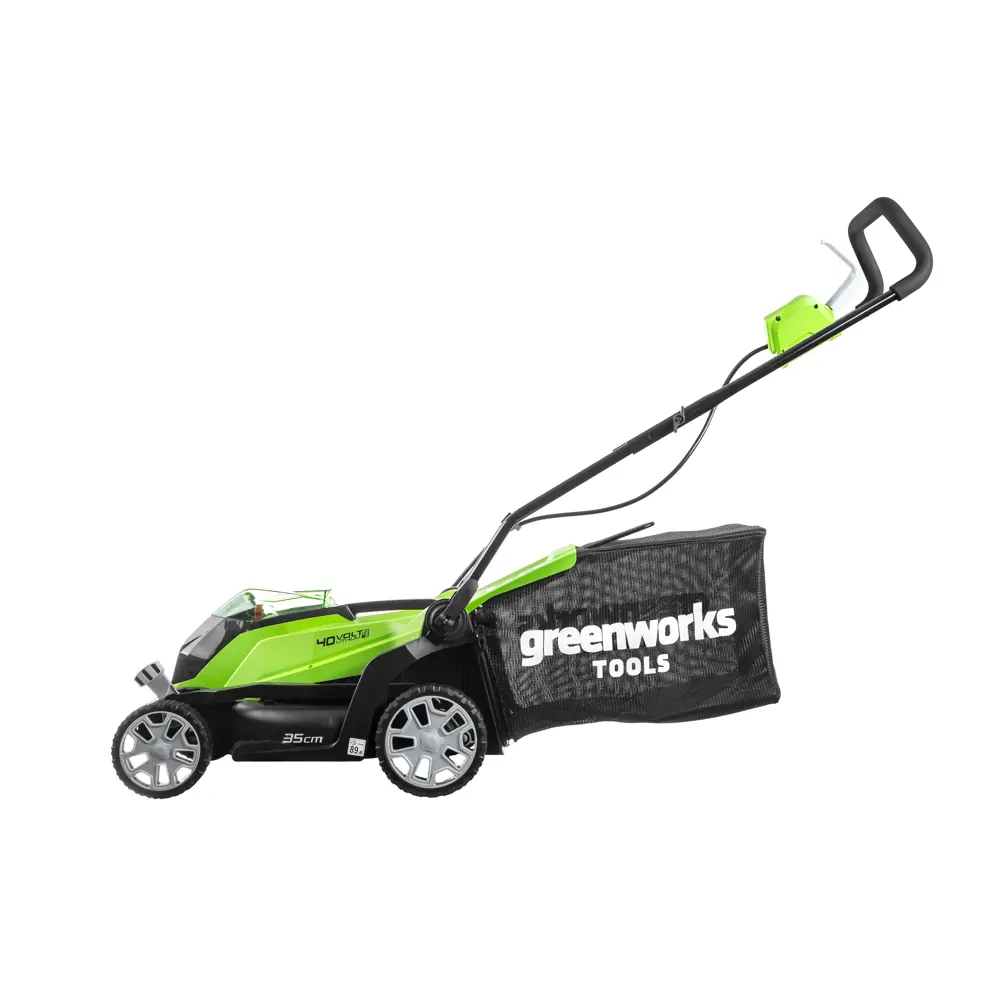 Фото 2 Газонокосилка аккумуляторная Greenworks 40 В 35 см АКБ и ЗУ не в комплекте Фото 2 Газонокосилка аккумуляторная Greenworks 40 В 35 см АКБ и ЗУ не в комплекте