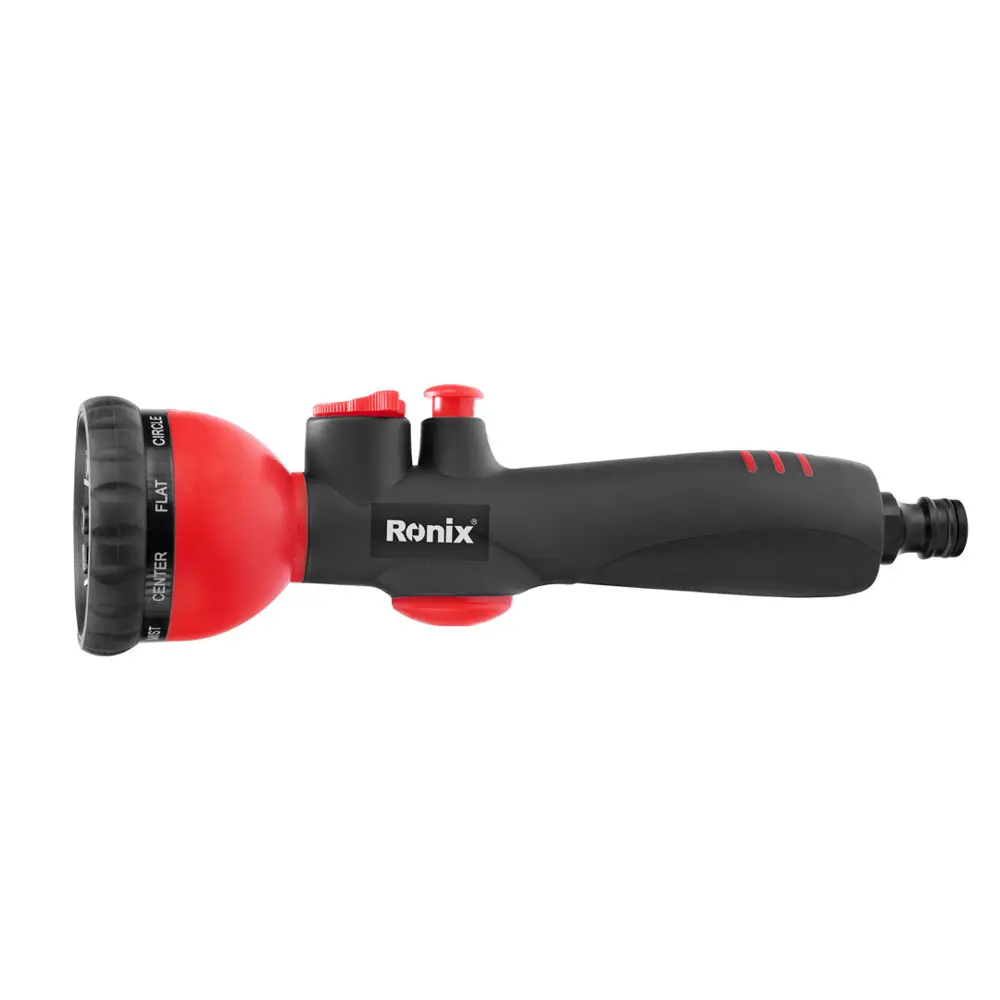 Фото Пистолет-распылитель Ronix Rh-4016 9 режимов Фото Пистолет-распылитель Ronix Rh-4016 9 режимов