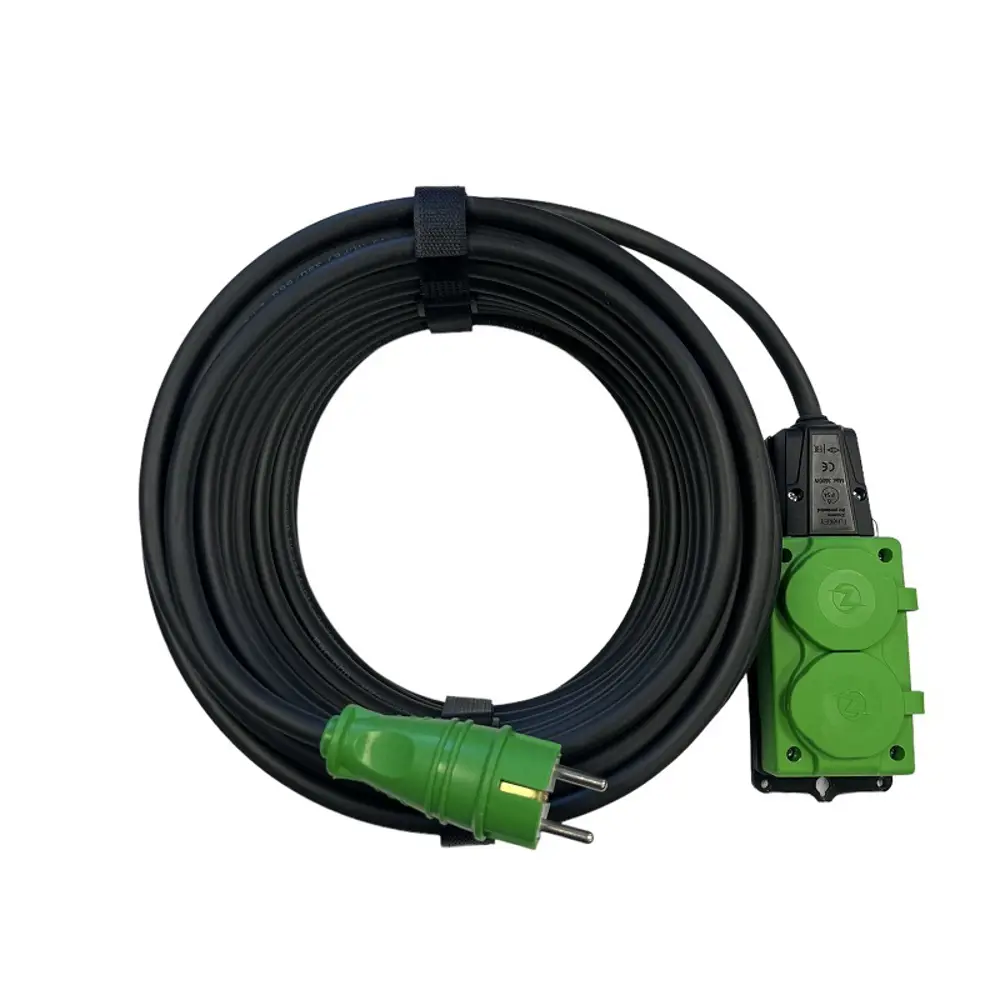 Фото Удлинитель-шнур Itok i-connect-color-SU-PVS-310-2-54-15-green 2 розетки с заземлением 3x1 мм 15 м 2200 Вт цвет зеленый Фото Удлинитель-шнур Itok i-connect-color-SU-PVS-310-2-54-15-green 2 розетки с заземлением 3x1 мм 15 м 2200 Вт цвет зеленый