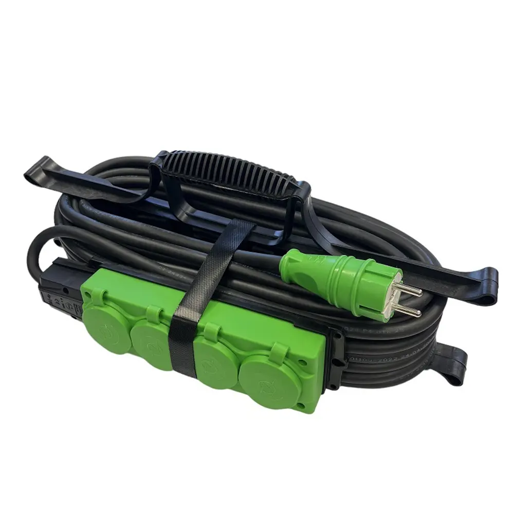 Фото Удлинитель-шнур Itok i-connect-color-SUR-KG-315-4-54-15-green 4 розетки с заземлением 3x1.5 мм 15 м 3500 Вт цвет зеленый Фото Удлинитель-шнур Itok i-connect-color-SUR-KG-315-4-54-15-green 4 розетки с заземлением 3x1.5 мм 15 м 3500 Вт цвет зеленый