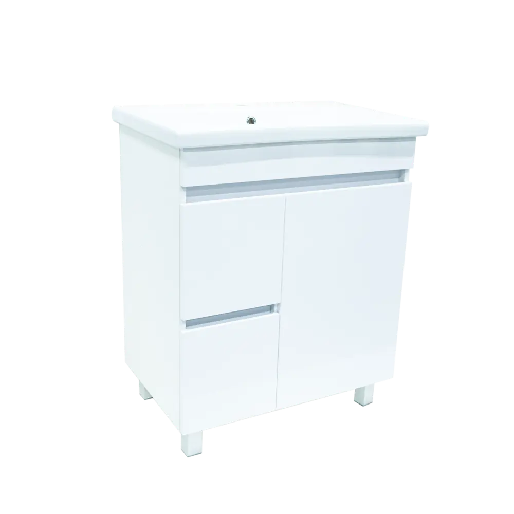 Фото Тумба под мойку VIMARK GRANY 2 напольная 70 цвет белый