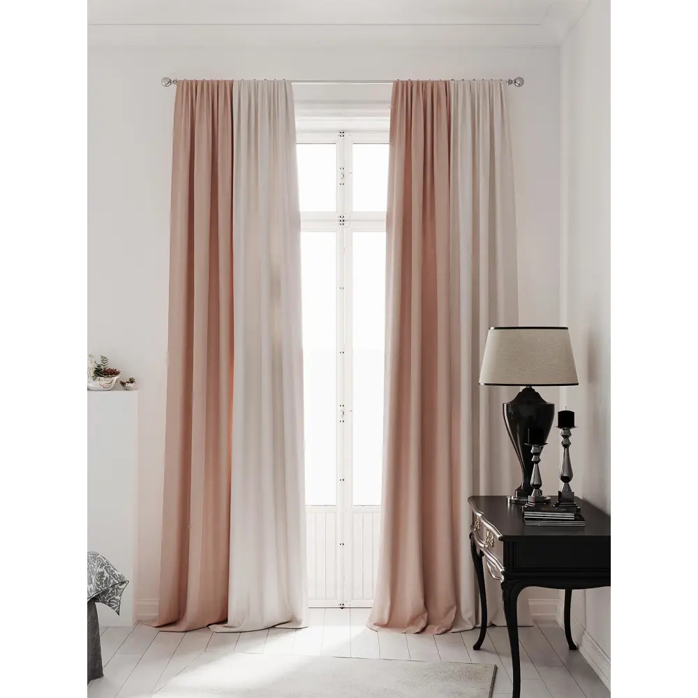 Фото 2 Комплект штор на ленте At Home Нобиус 145x340 см полиэстер цвет розовый/фиолетовый AA213519-340 Фото 2 Комплект штор на ленте At Home Нобиус 145x340 см полиэстер цвет розовый/фиолетовый AA213519-340