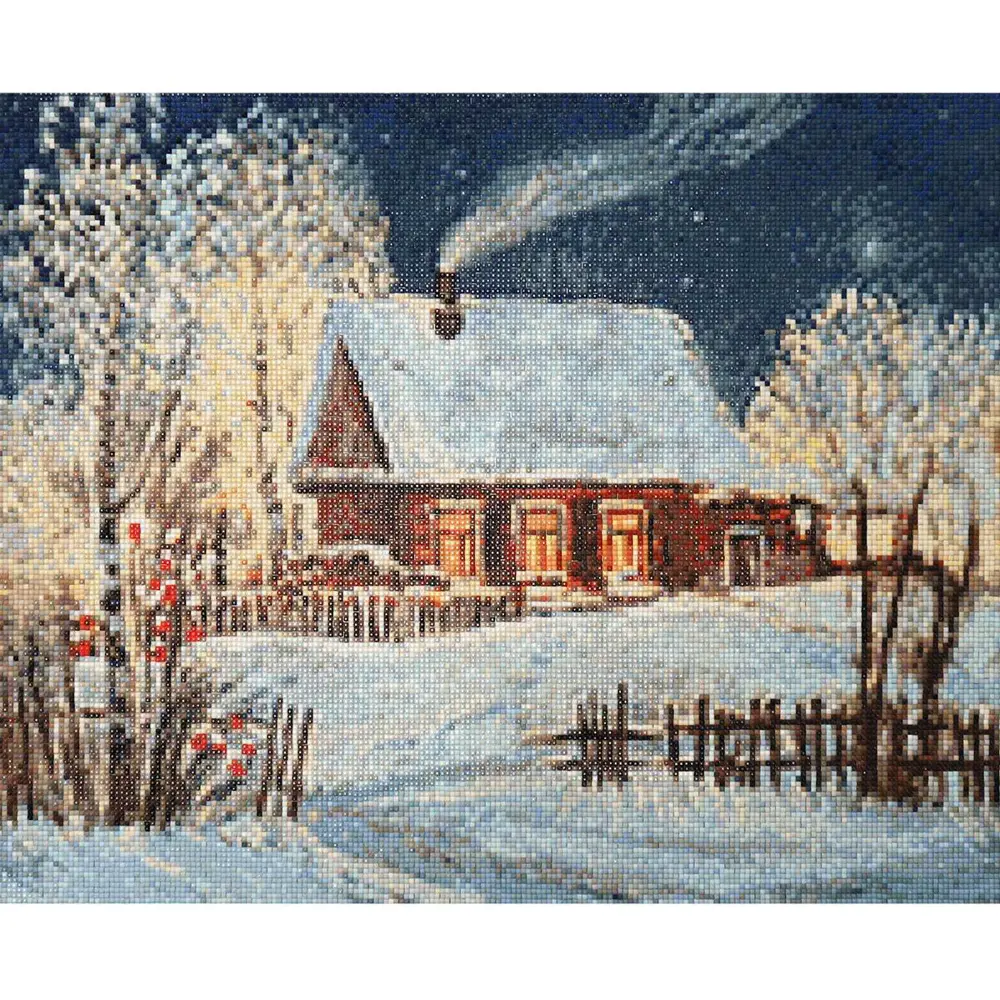 Фото Алмазная мозаика Суздаль 50x40 см Фото Алмазная мозаика Суздаль 50x40 см
